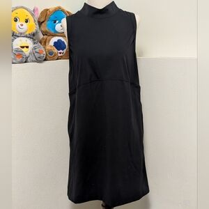 Chic Black Sleeveless Mini Dress